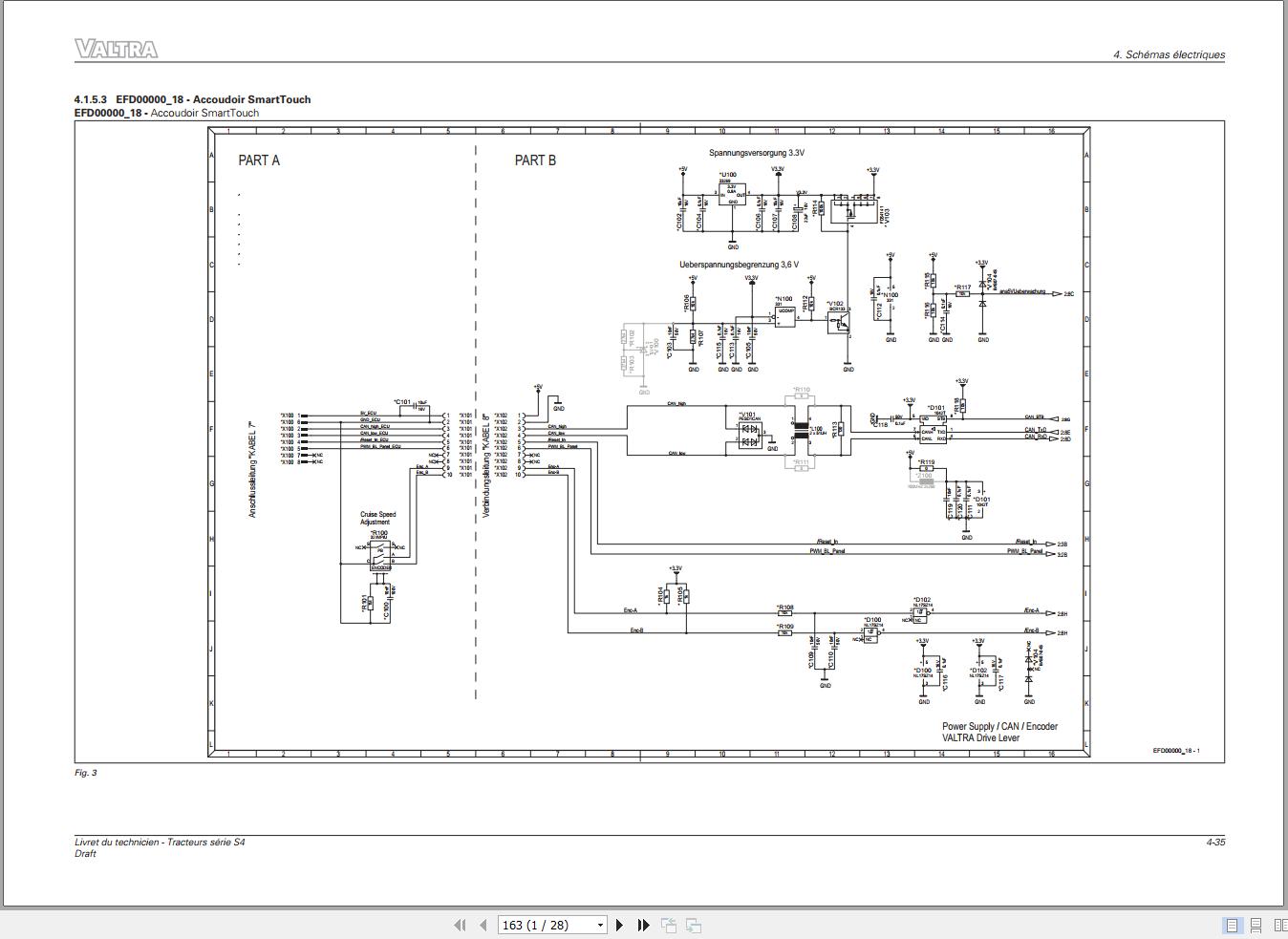 Valtra Tractor S4 Smarttouch Armrest Electric Diagram