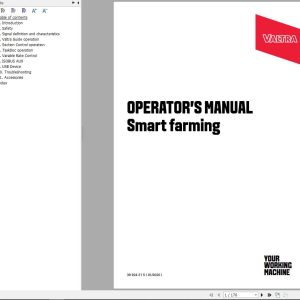 Valtra Tractor Smart Farming Operators Manual 39924215