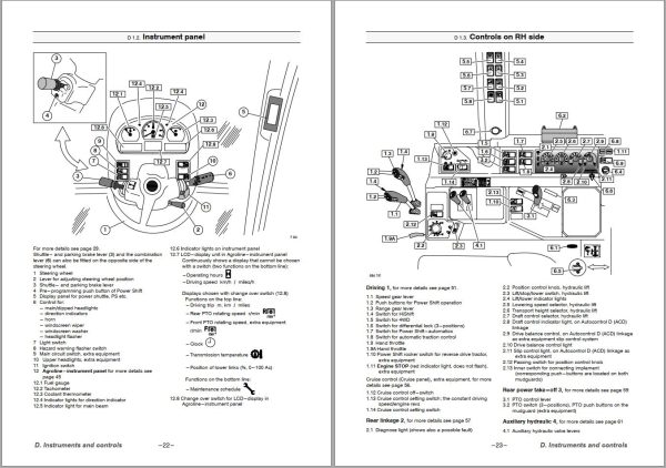 Valtra Tractor T120cH to T170cH Operators Manual 39834212 1