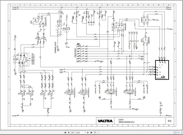 Valtra Tractor T121c to T191LS Service Manual 1