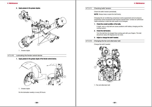 Valtra Tractor T144A to T234A Operators Manual 1