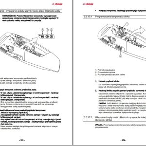 Valtra Tractor T144A1A7 to T254A1A7 Operators Manual PL 1
