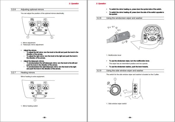Valtra Tractor T144A1A7 to T254A1A7 Operators Manual 1