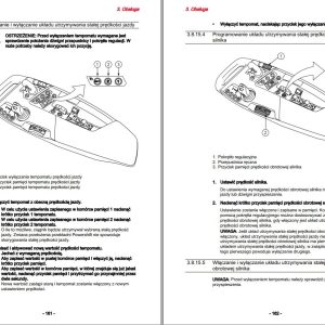 Valtra Tractor T144A1B8 to T254A1B8 Operators Manual PL 1