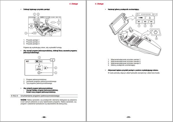 Valtra Tractor T144D1A7 to T234D1A7 Operators Manual PL 1