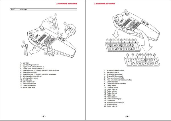 Valtra Tractor T144D1B8 to T234D1B8 Operators Manual 39928212 1