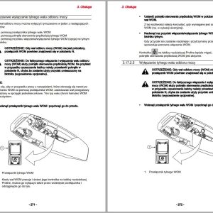 Valtra Tractor T144H1A7 to T254H1A7 Operators Manual PL 1