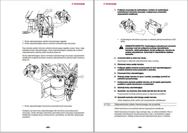 Valtra Tractor T144H1B8 to T254H1B8 Operators Manual PL 1