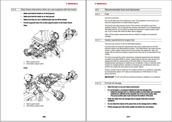 Valtra Tractor T144H1B8 to T254H1B8 Operators Manual 1