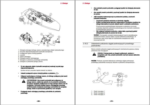 Valtra Tractor T144V to T234V Operators Manual 39885305 PL 1