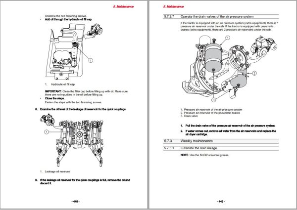 Valtra Tractor T144V1B8 to T254V1B8 Operators Manual 39931212 1