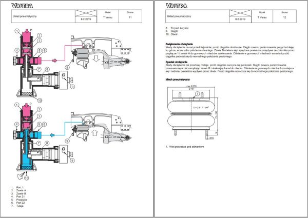 Valtra Tractor T144V1B8 to T254V1B8 Service Manual PL 1