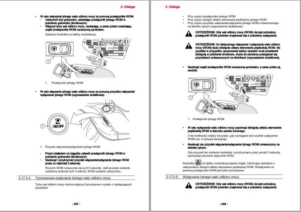 Valtra Tractor T153D T163eD T183D T203D Operators Manual PL 1