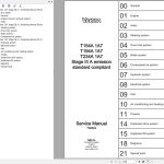 Valtra Tractor T154A1A7 T194A1A7 T234A1A7 Stage IIIA Service Manual 39294211