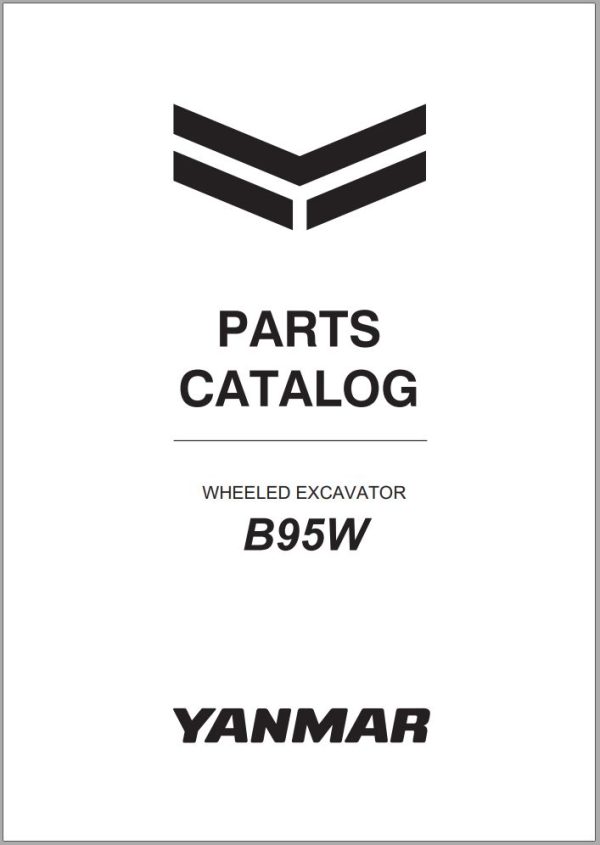 Yanmar Construction Parts Manual Spare Parts Catalog 1.82 GB PDF 3