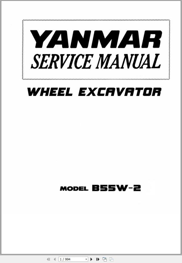 Yanmar Operator Parts Service Manuals and Wiring Hydraulic Diagrams 13.0 GB PDF 2