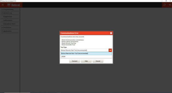 Bobcat Service Analyzer v91.15 09.2023 Diagnosis Remote Installation 2