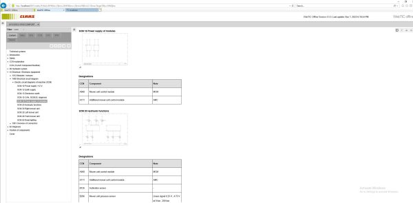 CLAAS WebTIC Offline EN 11.2023 Operator Manual Repair Manual Service Documentation 3 1