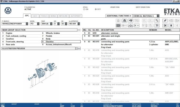 ETKA 8.3 11.2023 Spare Parts Catalog VmWare 3