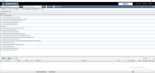 General GMIO EPC 11.2023 Spare Parts Catalog 7