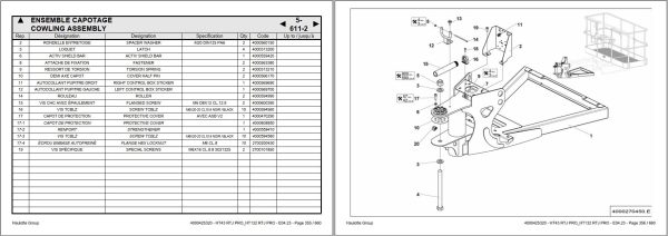 Haulotte Forklift Operator Maintenance Repair Parts Service Manuals 4.10 GB PDF 5