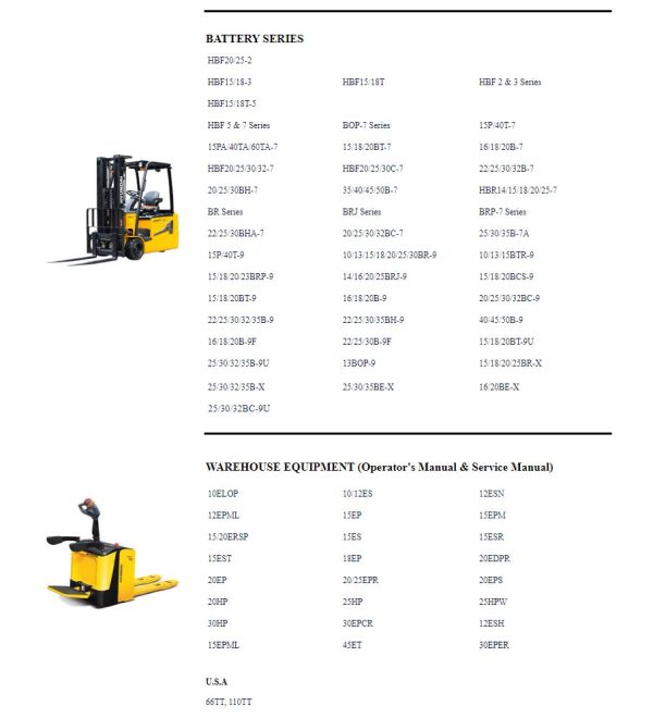 Hyundai Forklift Trucks Operator Manual PDF Updated 11.2023 Offline 2