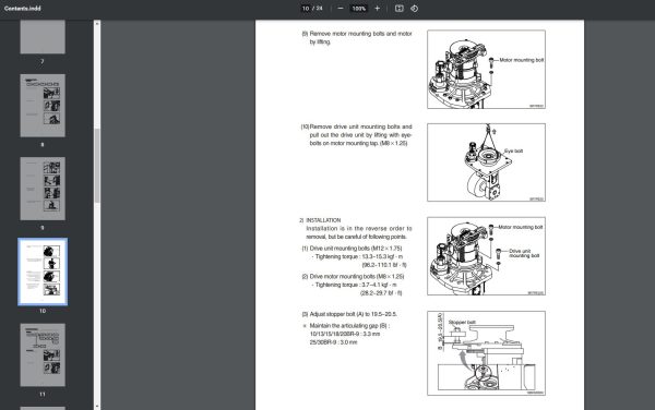 Hyundai Forklift Trucks Service Manual PDF Updated 11.2023 Offline 5