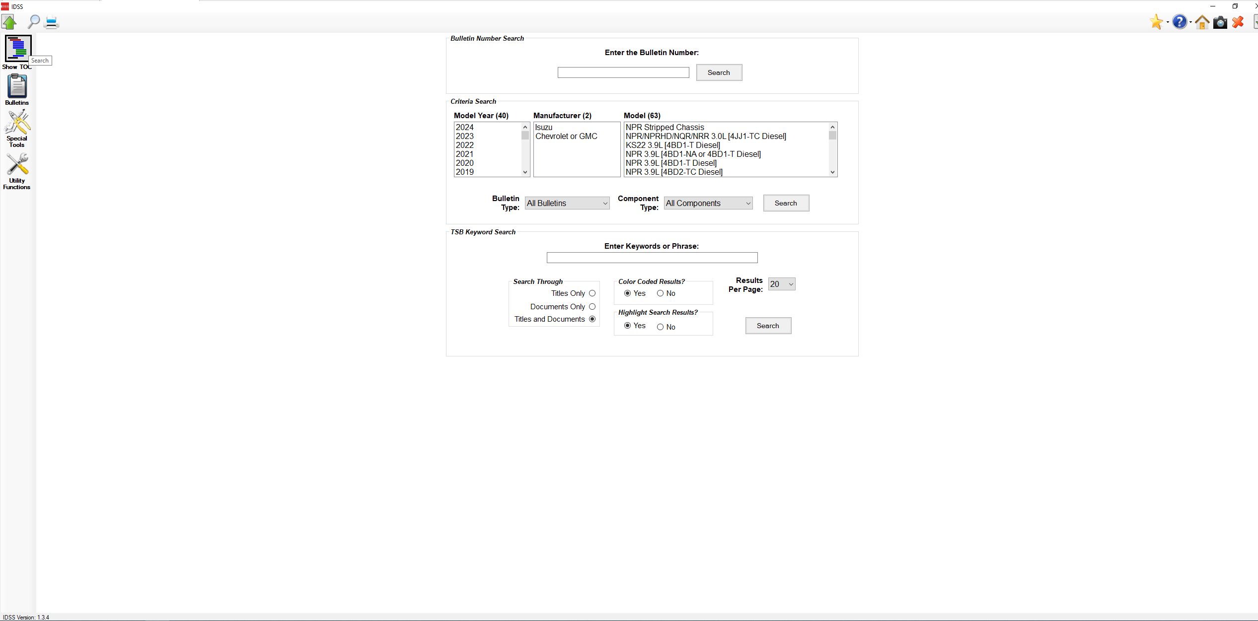 Isuzu IDSS USA 11.2023 Diagnostic Service System 9