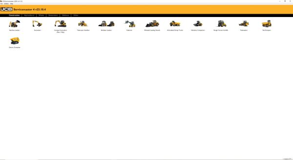 JCB ServiceMaster4 12.2023 V23.10.4 Diagnostic Software 1
