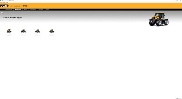 JCB ServiceMaster4 12.2023 V23.10.4 Diagnostic Software 10