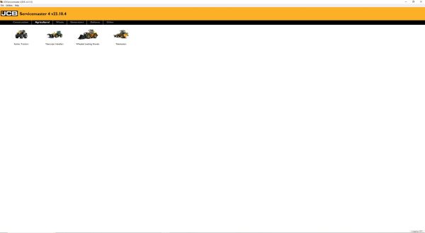 JCB ServiceMaster4 12.2023 V23.10.4 Diagnostic Software 2