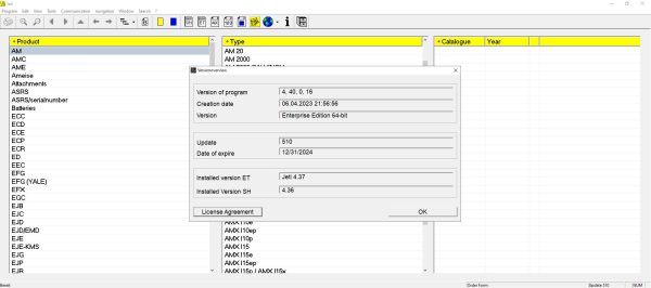 JUNGHEINRICH JETI ForkLift ET v4.37 2024 Updated 510 12.2023 Spare Parts Catalog 1