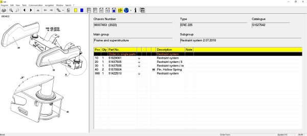 JUNGHEINRICH JETI ForkLift ET v4.37 2024 Updated 510 12.2023 Spare Parts Catalog 5