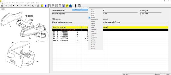 JUNGHEINRICH JETI ForkLift ET v4.37 2024 Updated 510 12.2023 Spare Parts Catalog 7