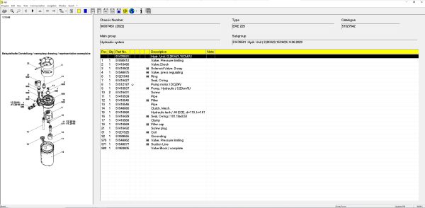 JUNGHEINRICH JETI ForkLift ET v4.37 Updated 509 12.2023 Spare Parts Catalog 5
