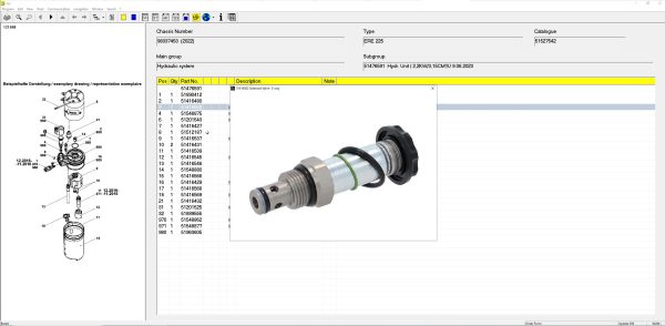 JUNGHEINRICH JETI ForkLift ET v4.37 Updated 509 12.2023 Spare Parts Catalog 6