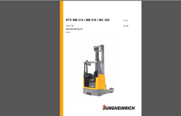 JUNGHEINRICH JETI SH v4.37.02 CN02 09.2023 Service Information 4