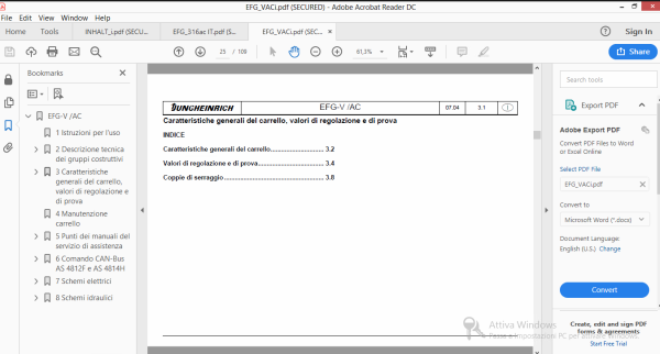 JUNGHEINRICH Service Manual Program SH v4.37.00 IT 06 4