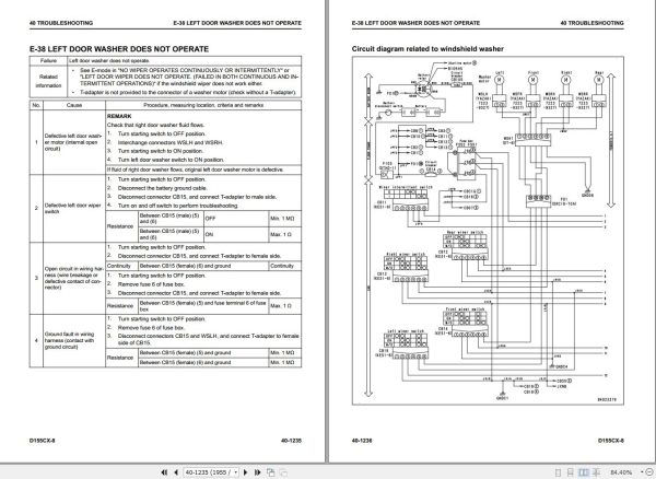 Komatsu Base Tractor D155CX 8 Shop Manual SEN06817 07 1