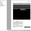 Komatsu Bulldozer D155AX 8 Operation Maintenance Manual PEN01407 03