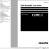 Komatsu Bulldozer D155AX 8E0 Field Assembly Instruction GEN00193 00