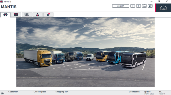 MAN MANTIS EPC v718 11.2023 Spare Parts Catalog New Interface