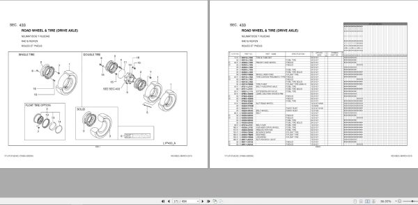 Nissan Forklift 1F1UP Parts Catalog CF680 UBOOK 1