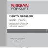 Nissan Forklift 1F2UCU Parts Catalog CF720 UBOOK