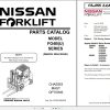 Nissan Forklift F04BU Series Parts Catalog CF620 UBOOK