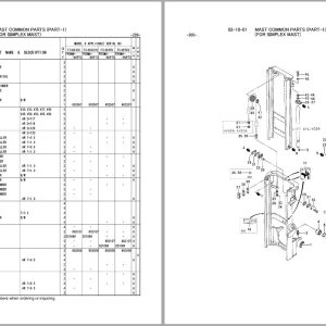 Nissan Forklift F04Gu F04Bu Series Parts Catalog Cf622 Ubook 1