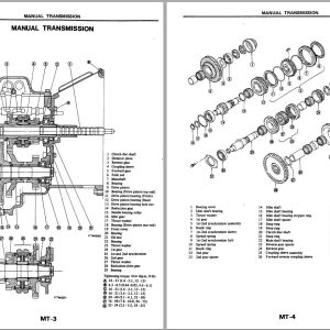 Nissan Forklift H01 H02 Series Service Manual 1