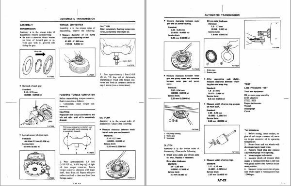 Nissan Forklift J01 J02 Series Service Manual 1