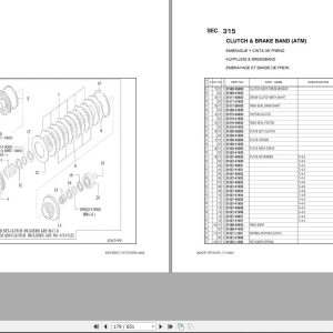 Nissan Forklift J02(UP) Series Parts Catalog CF400-UBOOK Nissan Forklift J02Up Series Parts Catalog Cf400 Ubook 1
