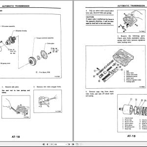 Nissan Forklift Kh01 Kh02 Series Service Manual 1